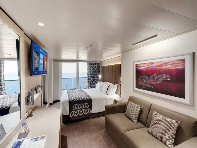 Deluxe Balcony with Partial View